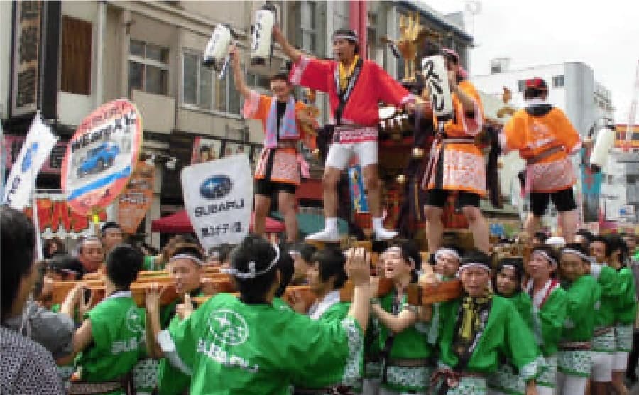 太田祭りの様子