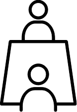 研修修了面談で体系的な知識を確認