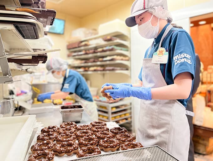 ドーナツの製造