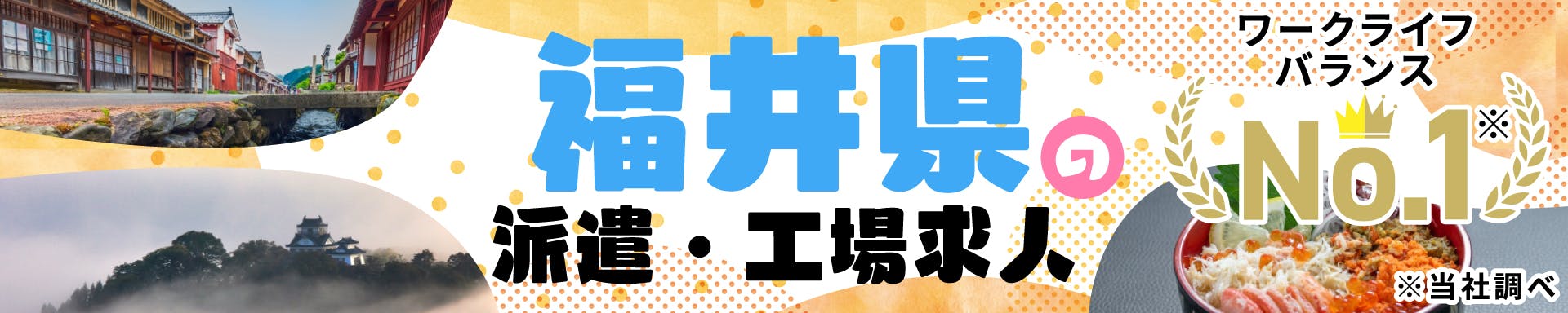 福井県の派遣・工場求人